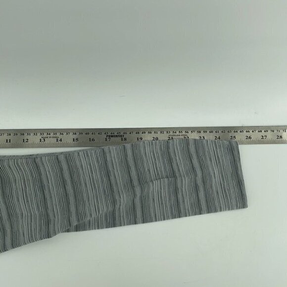 LULULEMON High Times Pant Cyber Stripe White Silver Fox sz 4 - Picture 9 of 10